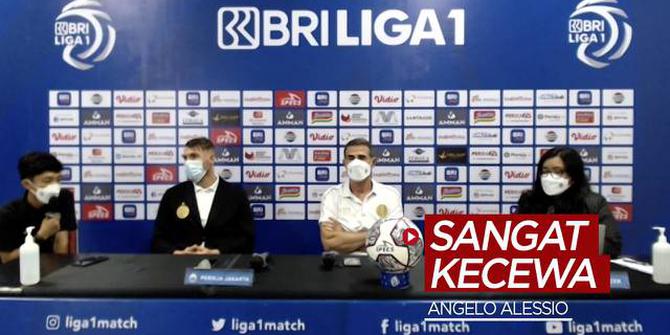 VIDEO BRI Liga 1: Pelatih Persija Jakarta, Angelo Alessio Sangat Kecewa dengan Hasil Imbang Melawan PSIS Semarang