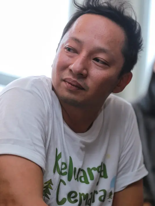 Mendapuk sejumlah aktor dan aktris sebagai pemain di dalamnya, salah satunya ada Ringgo Agus Rahman yang memerankan sosok Abah di film tersebut. Bukan hal mudah, ini lah yang dirasakan Ringgo menjadi abah. (Adrian Putra/Bintang.com)