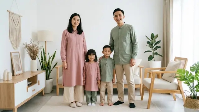 Set Baju Sarimbit Lebaran