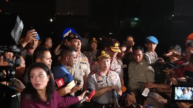 Kapolri Jenderal Polisi Tito Karnavian di Mako Brimob Kelapa Dua Depok, Jawa Barat