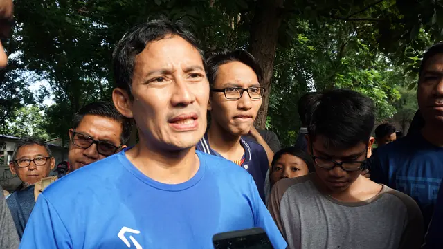 Sandiaga Main Basket di Solo
