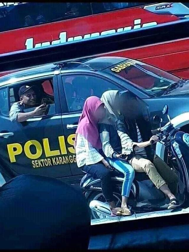 6 Aksi Polisi Tilang Pengendara yang Melanggar Ini Bikin Senyum
