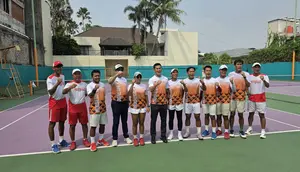 Target Tiga Medali, Timnas Soft Tennis Indonesia Matangkan Persiapan Menuju Asian Games 2026