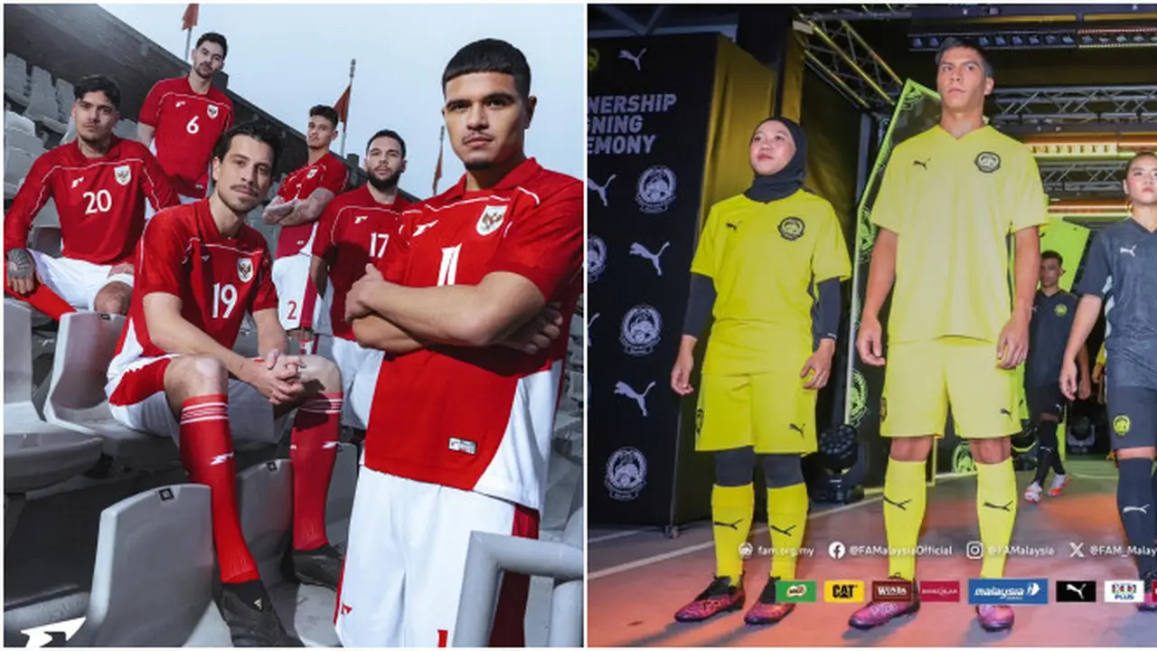 Jersey Timnas Indonesia vs Malaysia