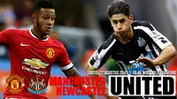 Manchester United vs Newcastle United (Liputan6.com/Ari Wicaksono)