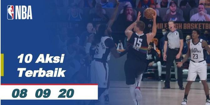 VIDEO: 10 Aksi Terbaik NBA 8 September 2020, Slam Dunk Jaylen Brown Bawa Boston Celtics Menang