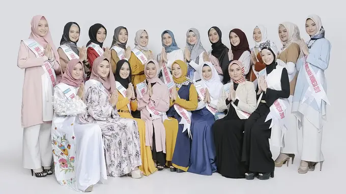 [Fimela] Finalis Puteri Muslimah 2019