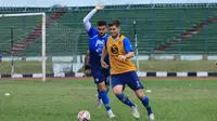 Fabiano Beltrame berlatih bersama Persib Bandung menjelang Shopee Liga 1 2020. (Bola.com/Erwin Snaz)