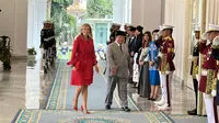 Prabowo Terima Kunjungan Ratu Maxima dari Kerajaan Belanda di Istana