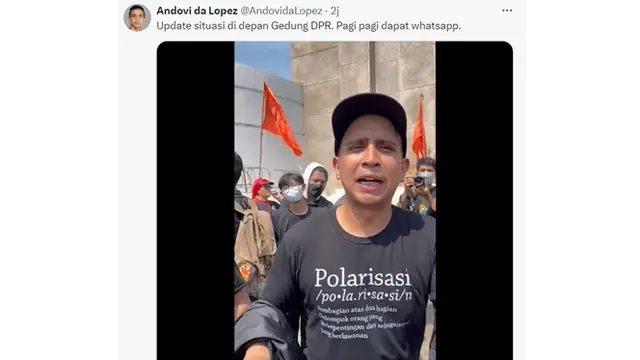 15 Artis Ikut Aksi Tolak RUU Pilkada di Gedung DPR RI, Reza Rahadian hingga Komika
