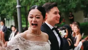 Aktris Gisela Cindy Resmi Menikah di Kanada