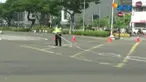 Olah TKP di Simpang Harmoni, Jakarta Pusat ini terpaksa harus dilakukan untuk mengetahui kronologis peristiwa kecelakaan.