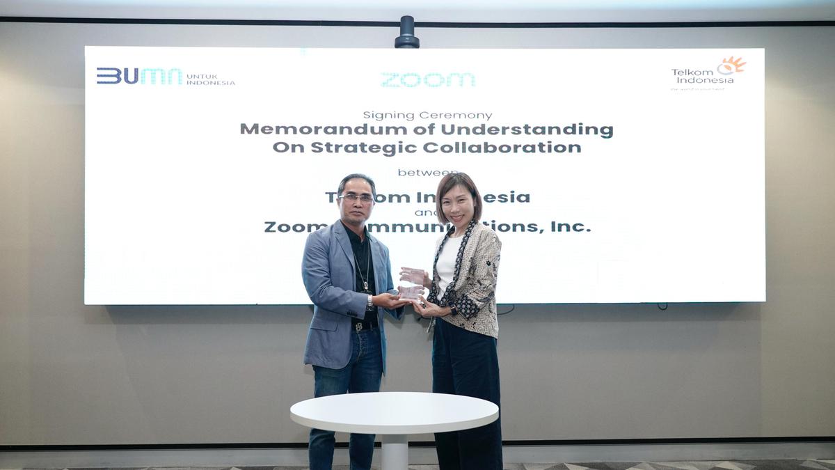 Telkom dan Zoom Kolaborasi Hadirkan Solusi Berbasis AI untuk Pasar B2B