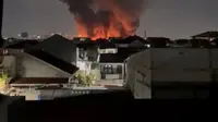 Kebakaran terjadi di Depo Pertamina Plumpang, Jakarta, Jumat (3/3/2023) 