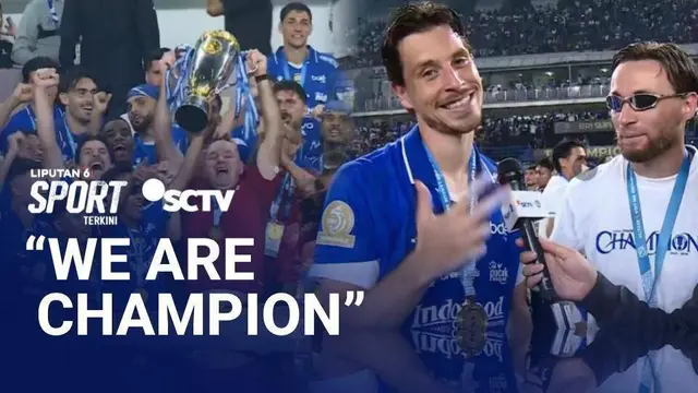 Momen Persib Bandung Merayakan Juara Super League Indonesia Musim 2025/2026 | Liputan 6