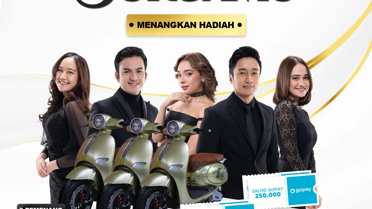 Sinetron Bidadari Surgamu Bagi-bagi Hadiah