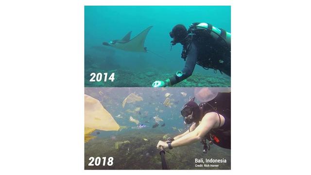 Potret Miris '10 Years Challenge' Perubahan Bumi