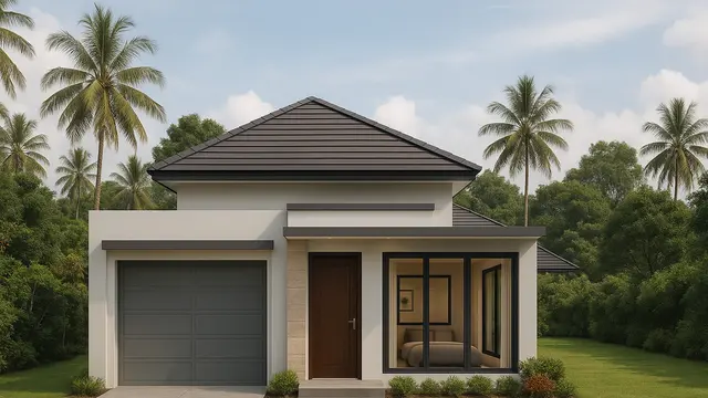 ⁠Desain Rumah Minimalis 6x10 Terbaru(ChatGPT)