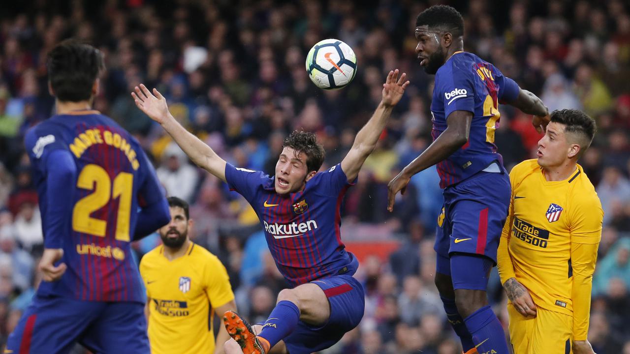 FOTO: Lionel Messi Antar Barcelona Kalahkan Atletico Madrid