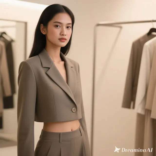 Blazer Satu Kancing