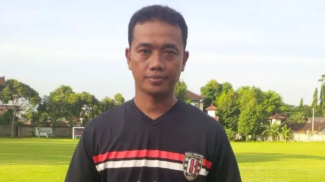 Asisten Pelatih Bali United Eko Purjianto (Liputan6.com / Dewi Divianta)