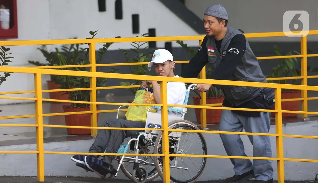 Dari angka tersebut, 100 di antaranya merupakan difabel dari berbagai ragam seperti fisik, netra, hingga tuli. (Liputan6.com/Helmi Fithriansyah)