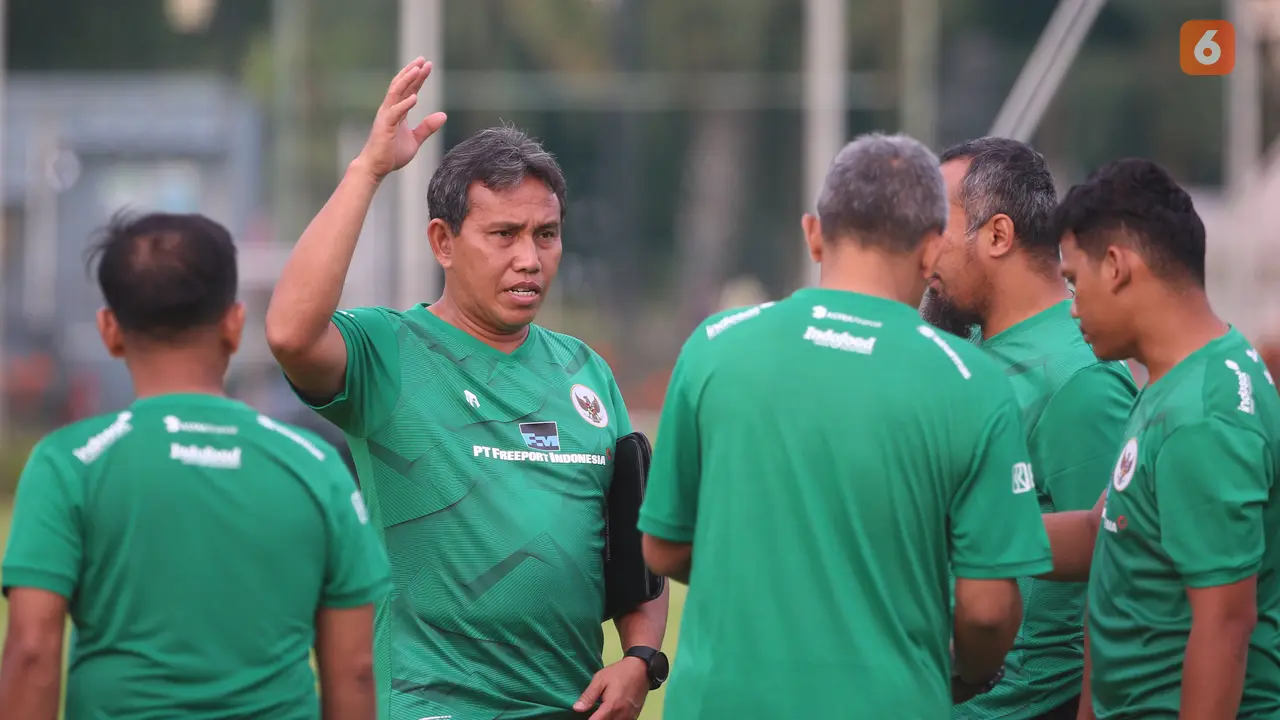 Latihan Timnas Indonesia U-17