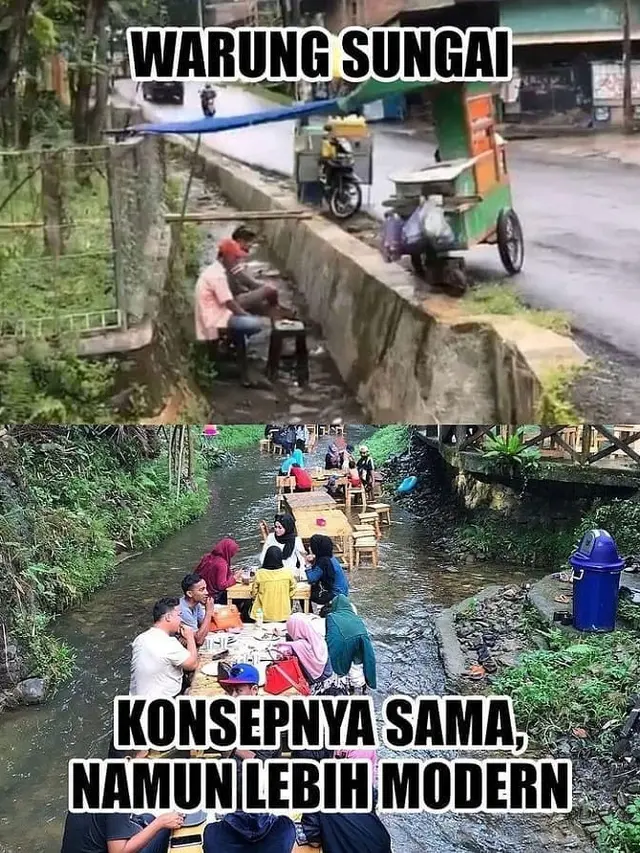 6 Pedagang Kocak Anti Mainstream, Lapaknya Bikin Ngakak