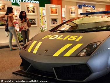Lamborghini Gallardo dan Aventador Kepolisian Indonesia