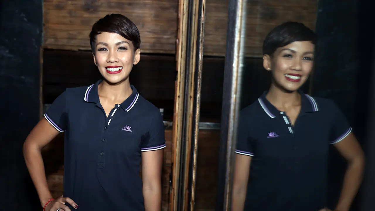 Melanie Putria Ketagihan Berlari