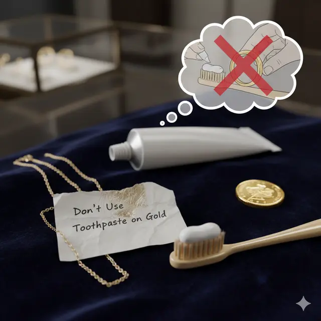 Trik merawat emas (Foto: Gemini AI)