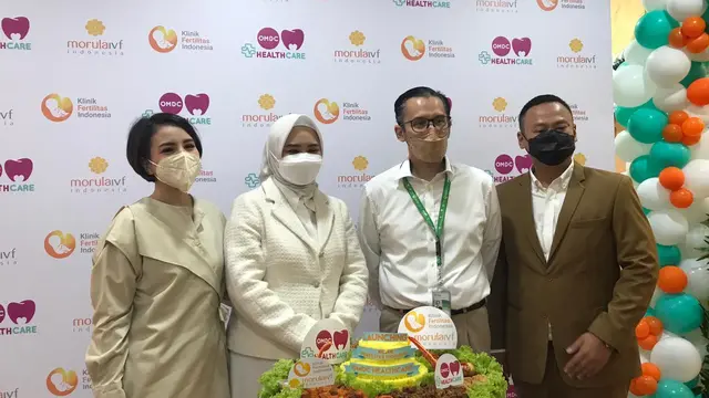 [Fimela] Tya Ariestya di peresmian Klinik Fertilitas Indonesia