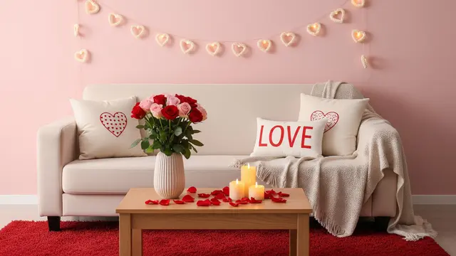 20 Ide Dekorasi Valentine Sederhana, Bikin Rumah Lebih Hangat dan Romantis