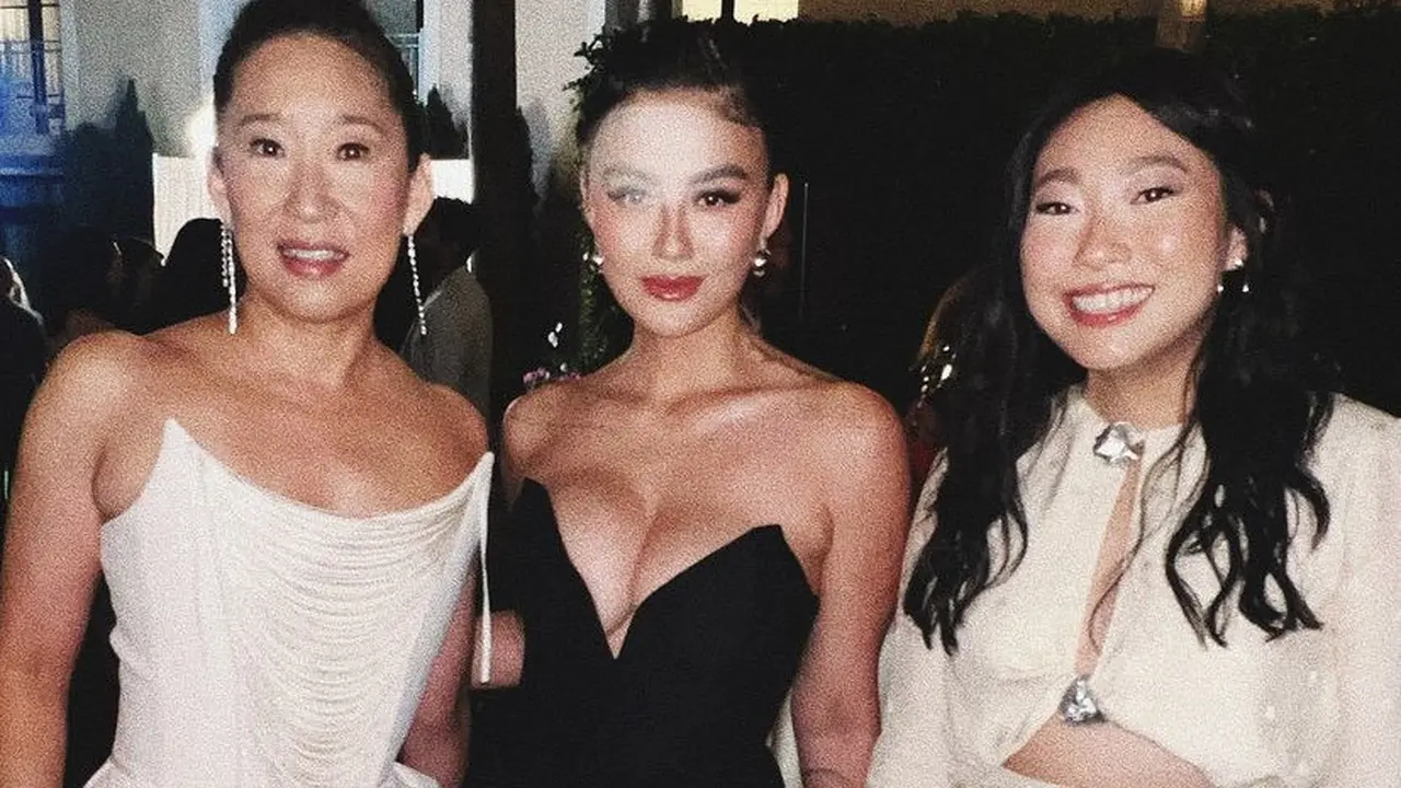 Agnez Mo  saat Hadir di Acara Pre Party Emmy Awards 2024