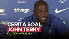Berita video momen legenda Chelsea, John Terry, sempat menutup telepon dari pemain baru di Liga Inggris (Premier League), Kalidou Koulibaly.