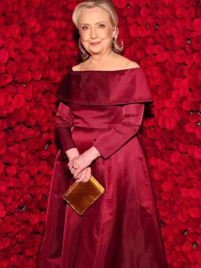 Penampilan Hillary Clinton di Met Gala 2022