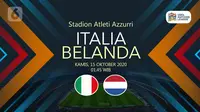 Italia vs Belanda (Liputan6.com/Abdillah)