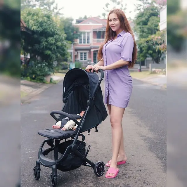 6 Potret Terbaru Ratu Rizky Nabila Pasca Sebulan Melahirkan, Turun 20 Kg