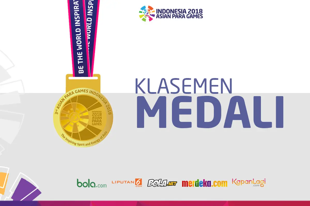 Medali Asian Para Games 2018