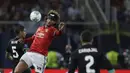 Marouane Fellaini, saat ini menjadi andalan Manchester United. Fellaini telah memperkuat timnas Belgia sebanyak 75  penampilan dan mencetak 15 gol. (AP/Thanassis Stavrakis)