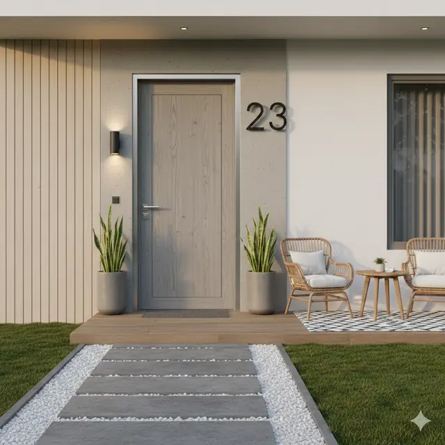 Model Dekorasi Depan Rumah Minimalis