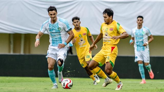 PSBS Biak Vs Persebaya Surabaya.