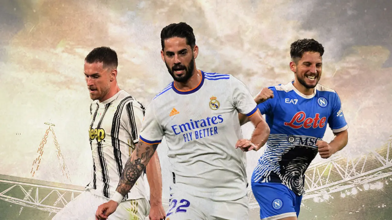 Isco, Dries Mertens, Aaron Ramsey