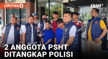 2 Anggota PSHT Ditangkap Usai Buron