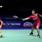 Ganda putra Indonesia Kevin Sanjaya Sukamuljo / Marcus Fernaldi Gideon. (Humas PP PBSI)