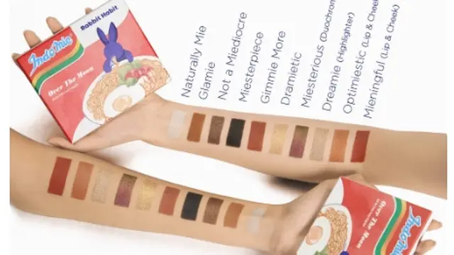 Kolaborasi Indomie x Brand Kecantikan Lokal, Ada Masker Kolagen hingga Face Palette