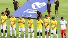 I.League bersama Asosiasi Pesepakbola Profesional Indonesia (APPI) menggelar laga amal untuk bencana Sumatra di Stadion Madya GBK, Jakarta, Jumat (19/12/2025). (Bola.com/Abdul Azis)