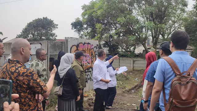 engadilan Negeri (PN) Bogor melakukan sidang di lokasi dengan agenda pemeriksaan tanah yang dipersengketakan antara Dirjen Kekayaan Negara