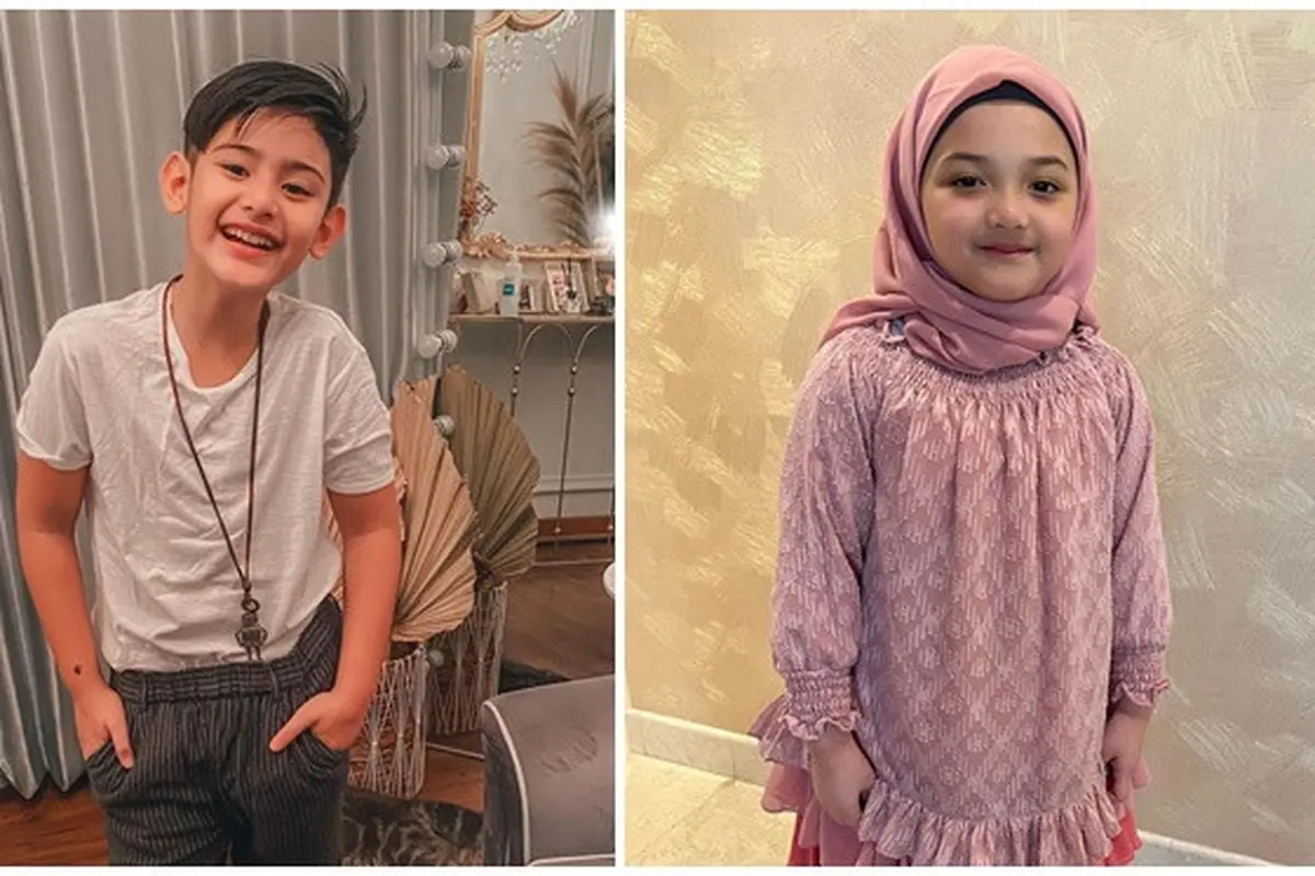 6 Potret Arsy Hermansyah dengan Berbagai Gaya Hijab, Dapat Pujian dari King Faaz
