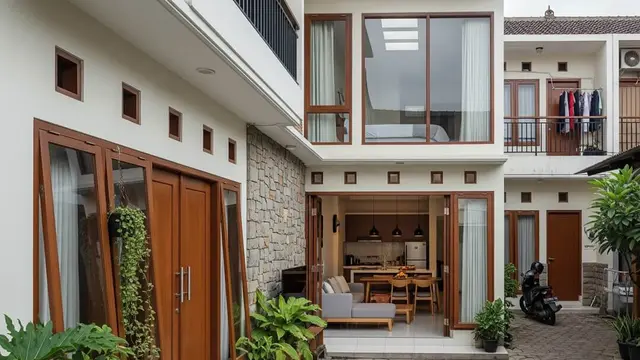 Desain Rumah dalam Gang Tapi Luas